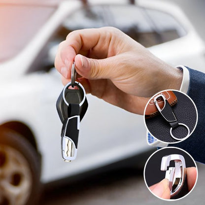 Porte clé pour voiture  porte-clés nouveaux hommes en cuir