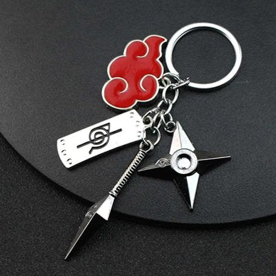 Porte clé universmanga  nuage rouge