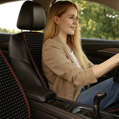 couvre siège auto perle massant
