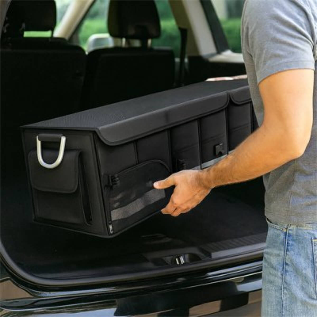 Rangement coffre voiture PratiOrga ™ pratique voyage organisé