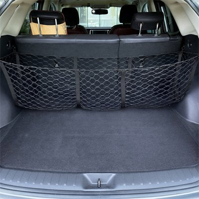 Rangement coffre voiture Filet de chargement à 3 poches