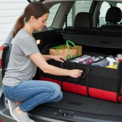 Rangement coffre voiture grande capacite 95 l