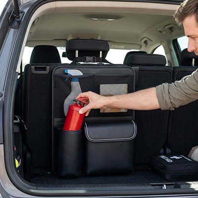 Rangement de coffre voiture Poches latérales extensibles
