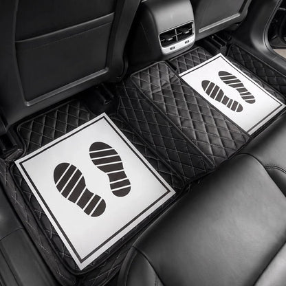 Tapis de sol voiture Design motif empreintes