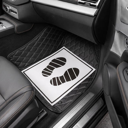 Tapis de sol voiture jetables imperméables, 100/50/25 pièces